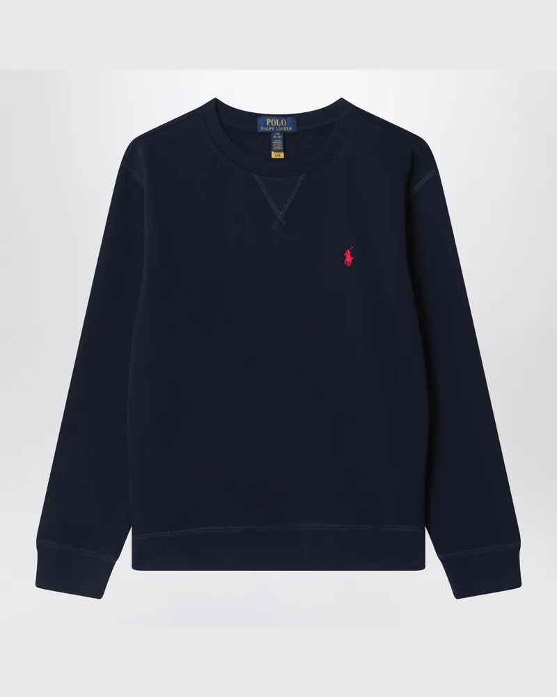 Ralph Lauren Marineblaues Sweatshirt aus Baumwoll-Mix Blue
