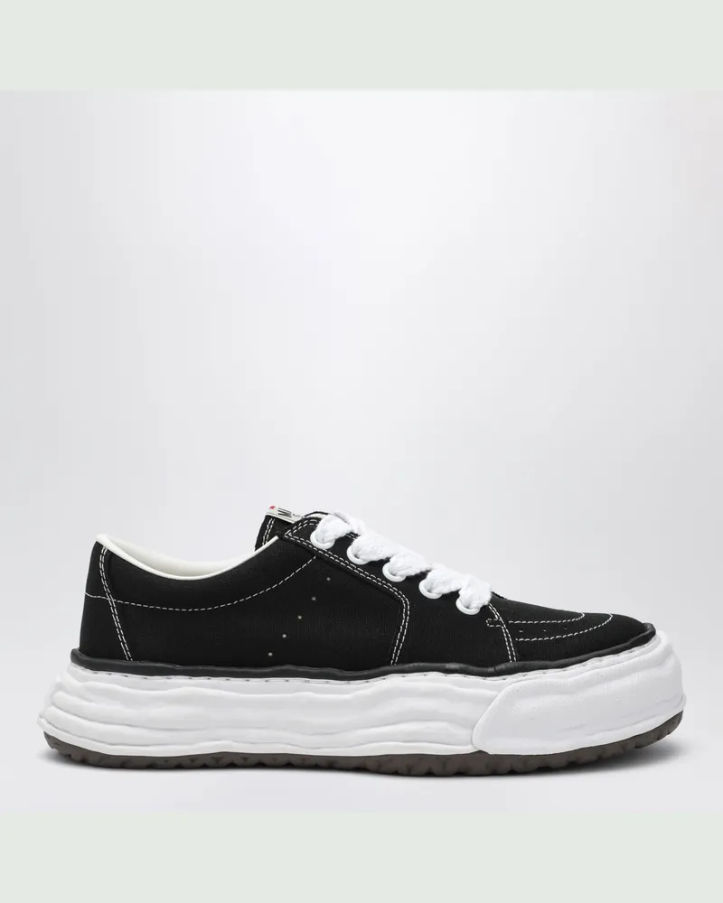 MIHARAYASUHIRO Eric Sneaker aus schwarzem Canvas Black