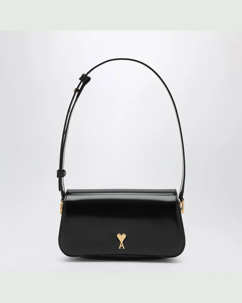 AMI Paris Paris Paris Schultertasche in Schwarz Black