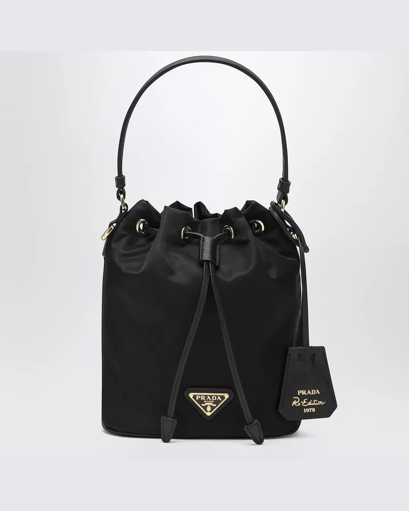 Prada Mini Bag Re-Edition 1978 in Schwarz Re-Nylon Schwarz
