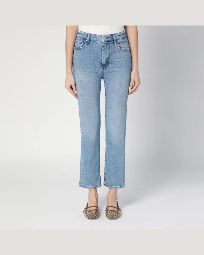 Frame Denim Hellblaue Jeans mit verwaschenem Effekt 