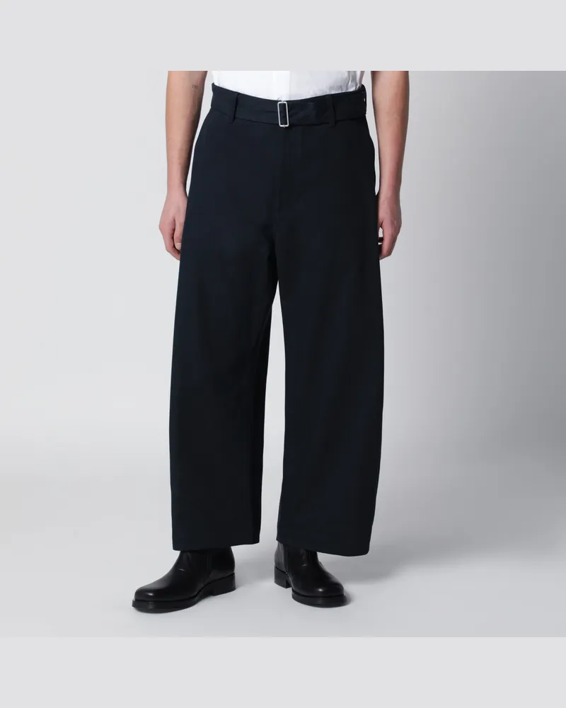 Studio Nicholson Barr Hose in Indigo Blue