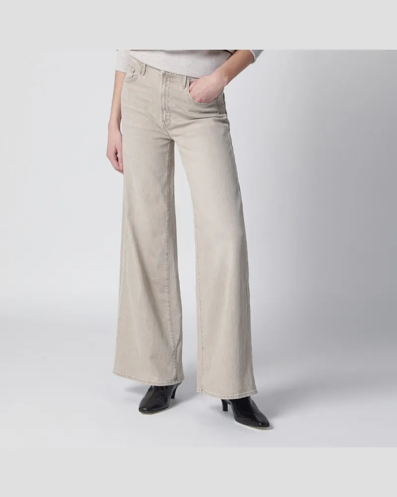 Mother The Dodger Sneak Jeans in Karamellbeige Beige