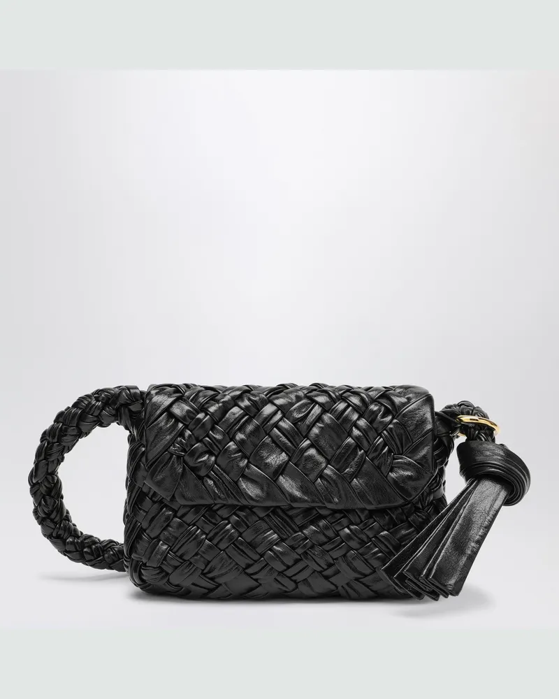 Bottega Veneta Schwarze Tasche Kalimero Città aus Leder 