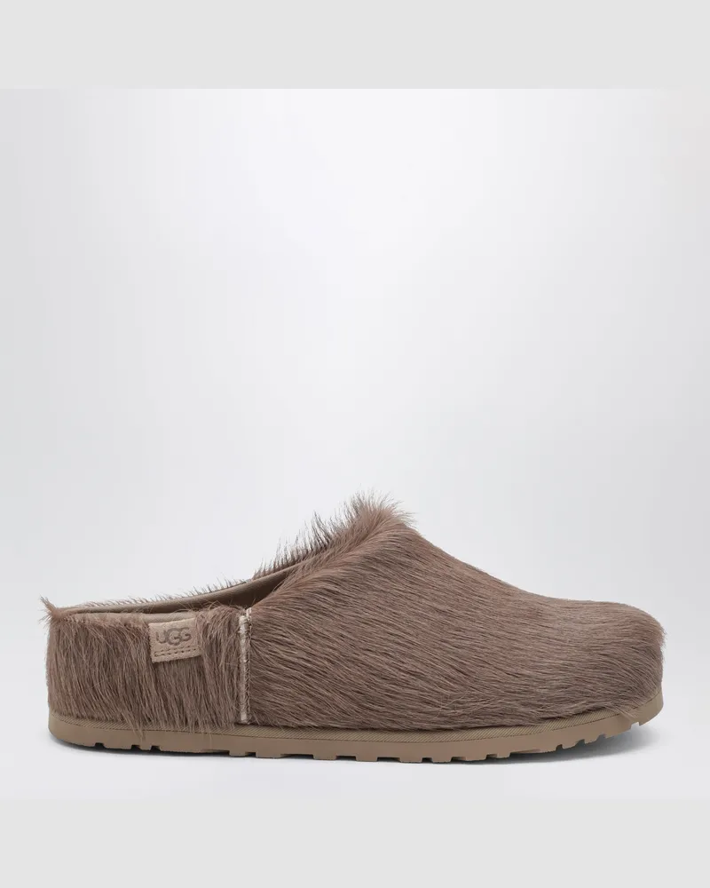 UGG Otzo Caribou Ponyskin Sabot Brown