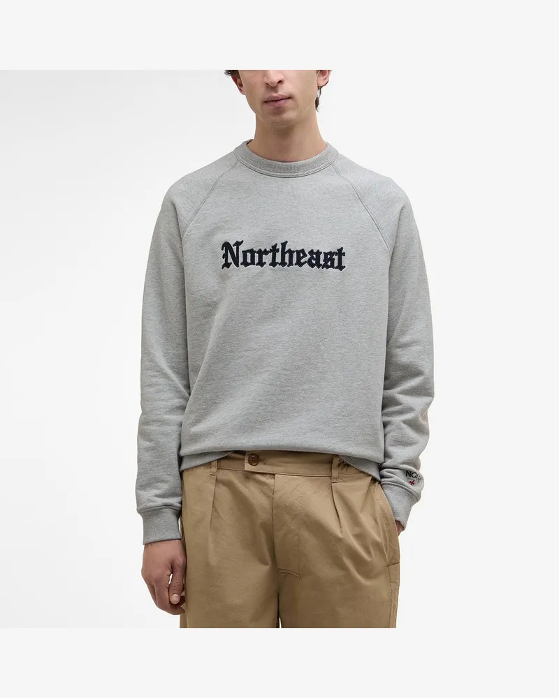Barbour Sweatshirt Northeast Grau  x NOAH Grey