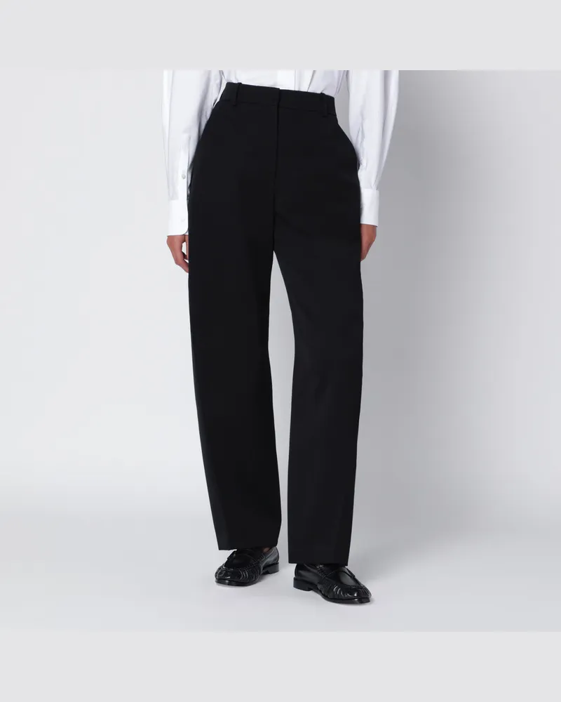 Givenchy Schwarze Wollhose Black