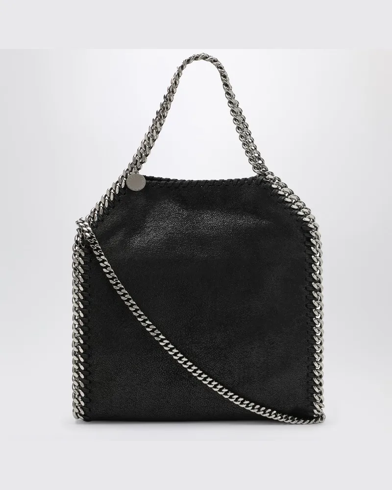 Stella McCartney Schwarze Falabella Mini-Tasche Schwarz