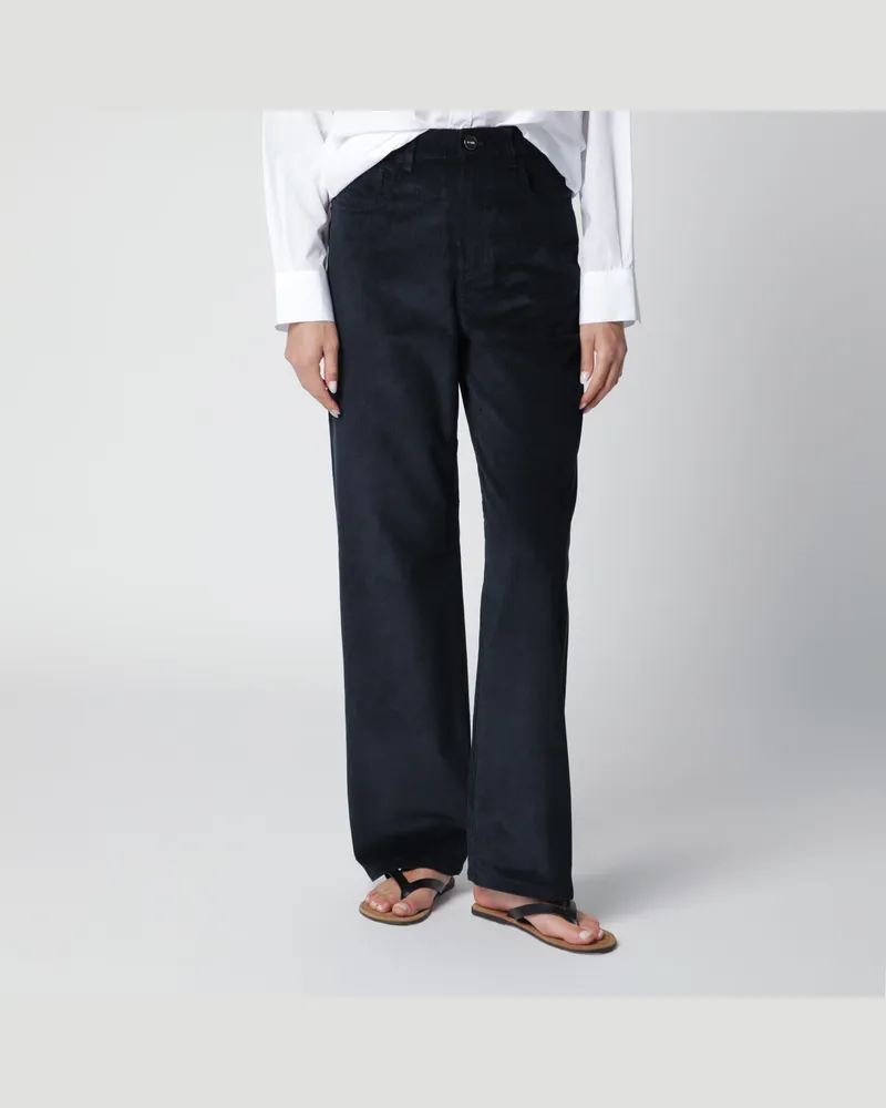 Róhe Cordhose in Nachtblau Blue