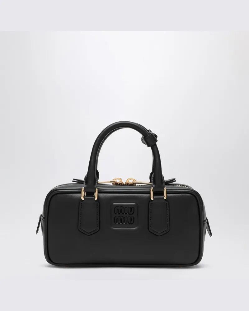 Miu Miu Schwarze Boston Bag Arcadie Regular Schwarz