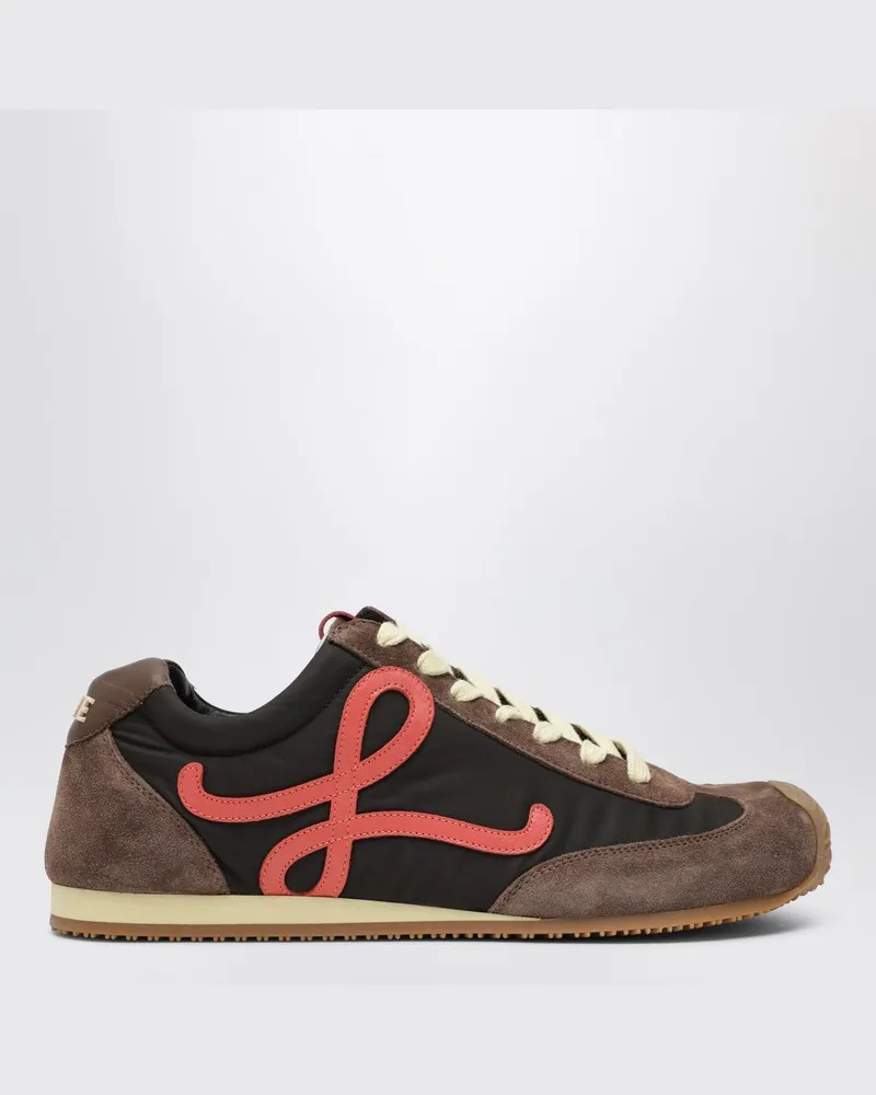 Loewe Ballet Runner 2.0 Sneaker in Braun/Coral Braun