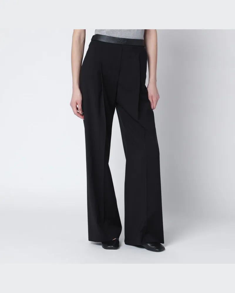 Loewe Schwarze Wollhose Schwarz