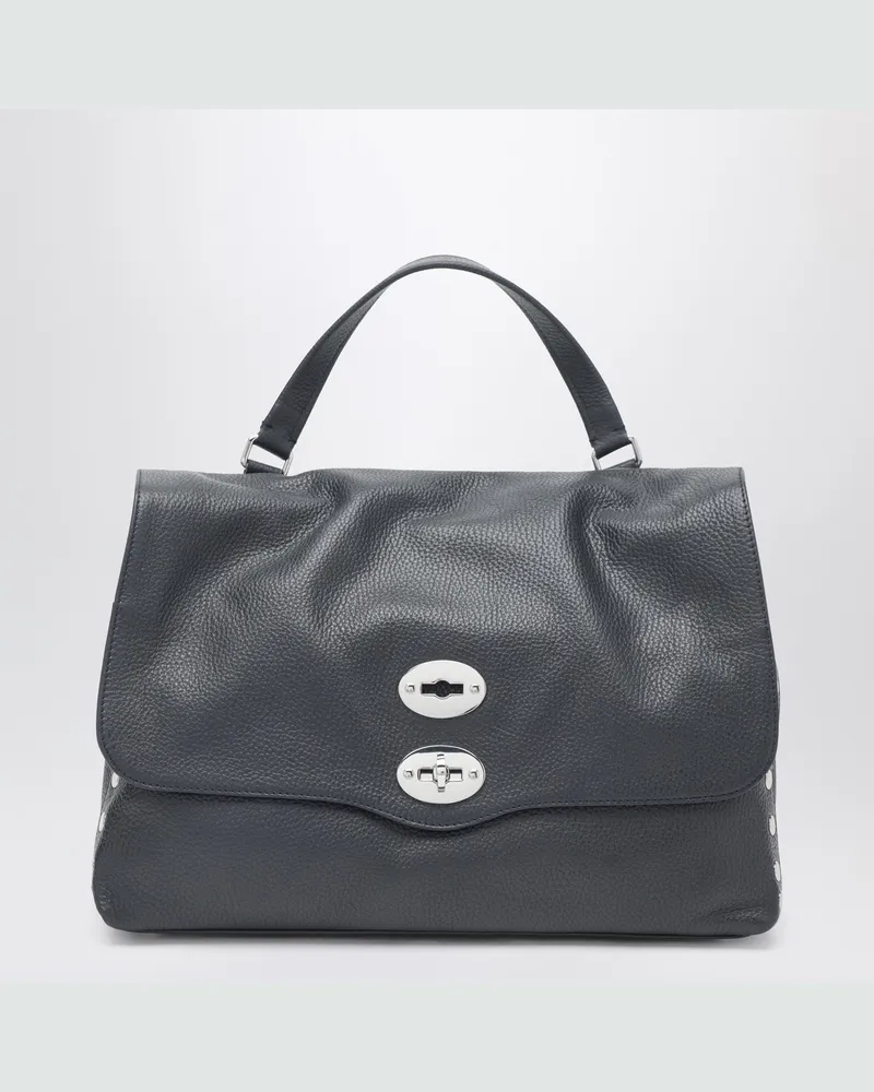 Zanellato Postina Medium-Tasche in Blau Blue