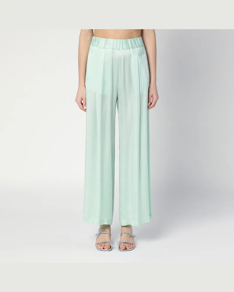 Semicouture Wassergrüne Hose Jhonny Green