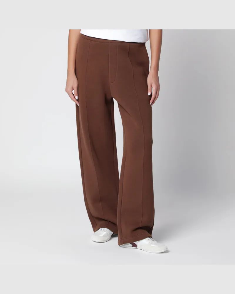 AMI Paris Braune Ami de Coeur Jogginghose Brown
