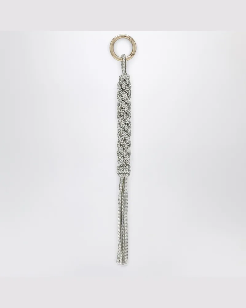 HIBOURAMA Scooby-Doo-Anhänger mit Silbernen Kristallen 