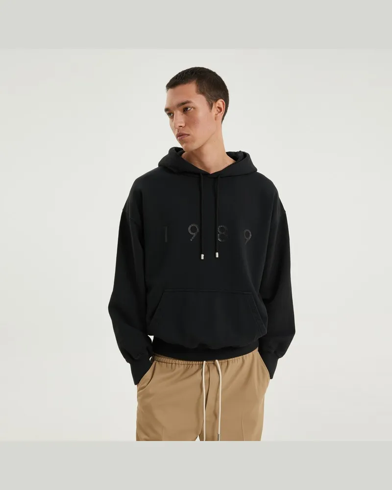 1989 STUDIO 1989 Logo Hoodie Schwarz Schwarz
