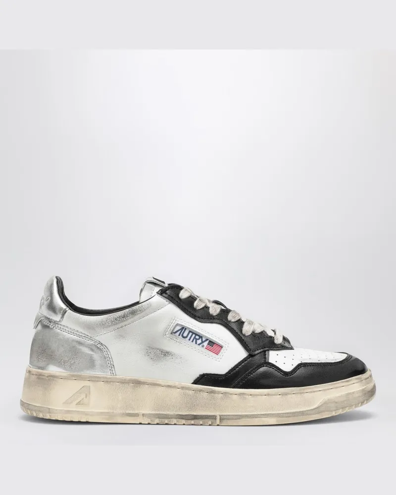 AUTRY Turnschuh Super Vintage weiß/schwarz Weiß