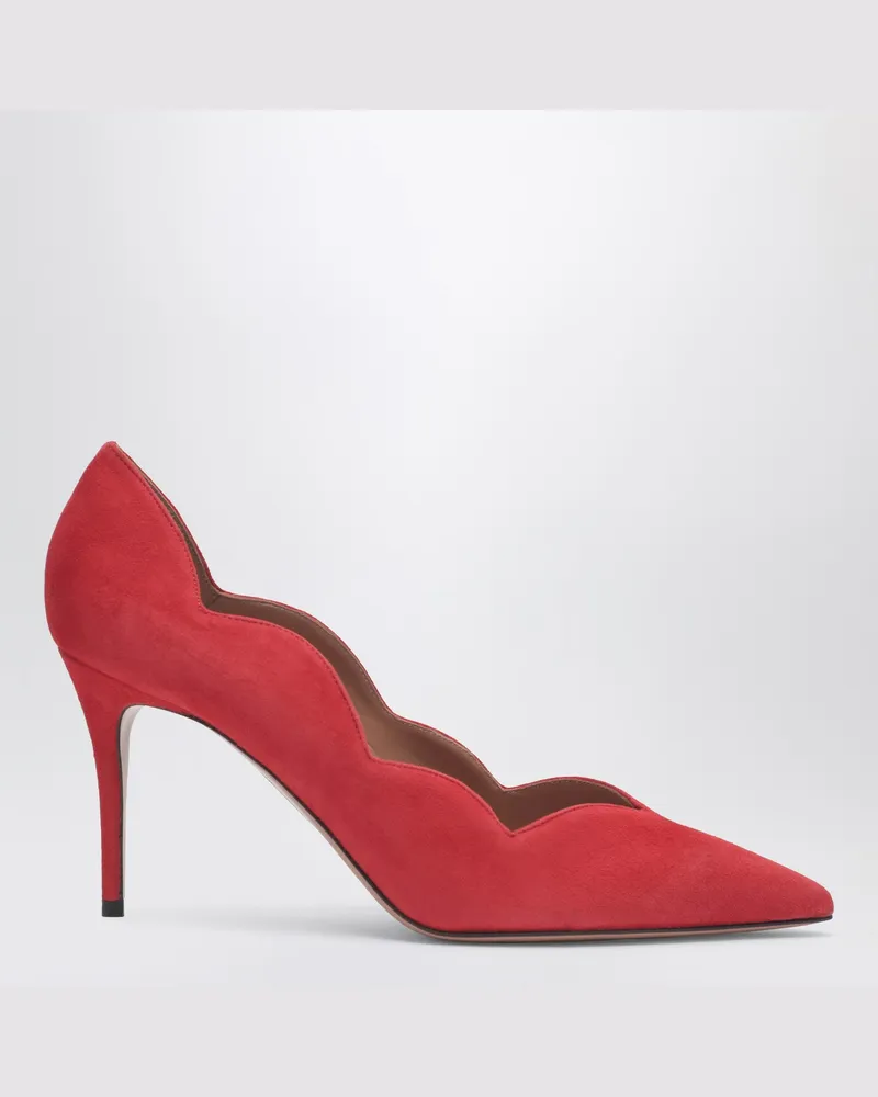 Aquazzura Rote Pumps aus Wildleder Red