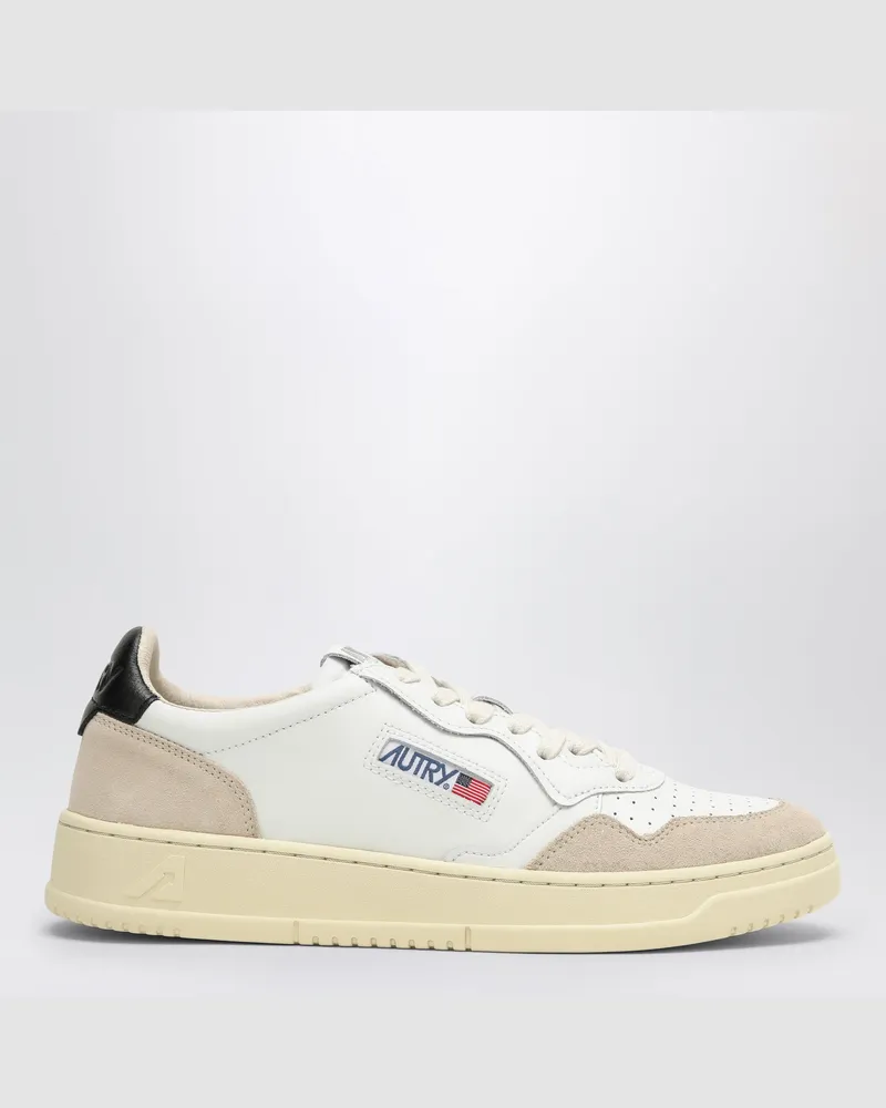 AUTRY Sneakers Medalist aus Leder und Wildleder weiß/schwarz White