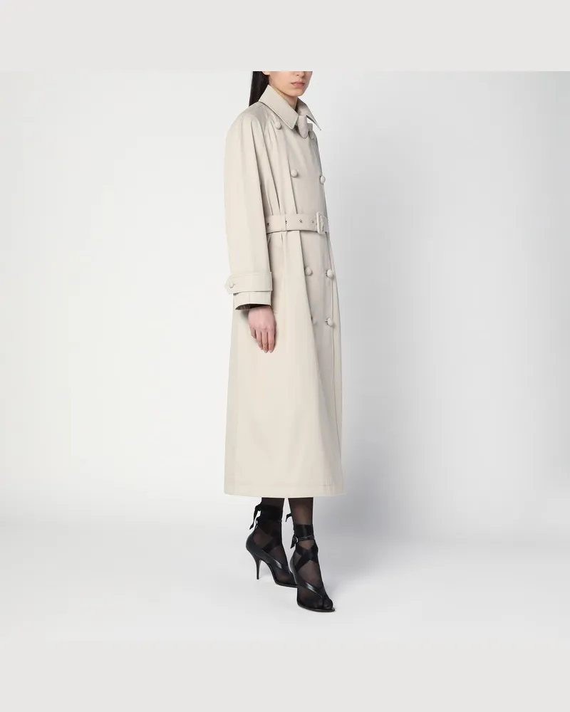 Dolce & Gabbana Grabenbeige in Baumwollbohrung Beige