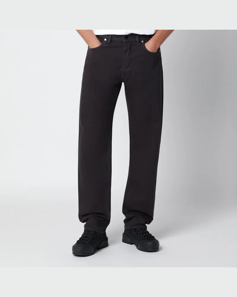 Stone Island Dark Burgundy Jeans mit regulärer Passform Burgundy