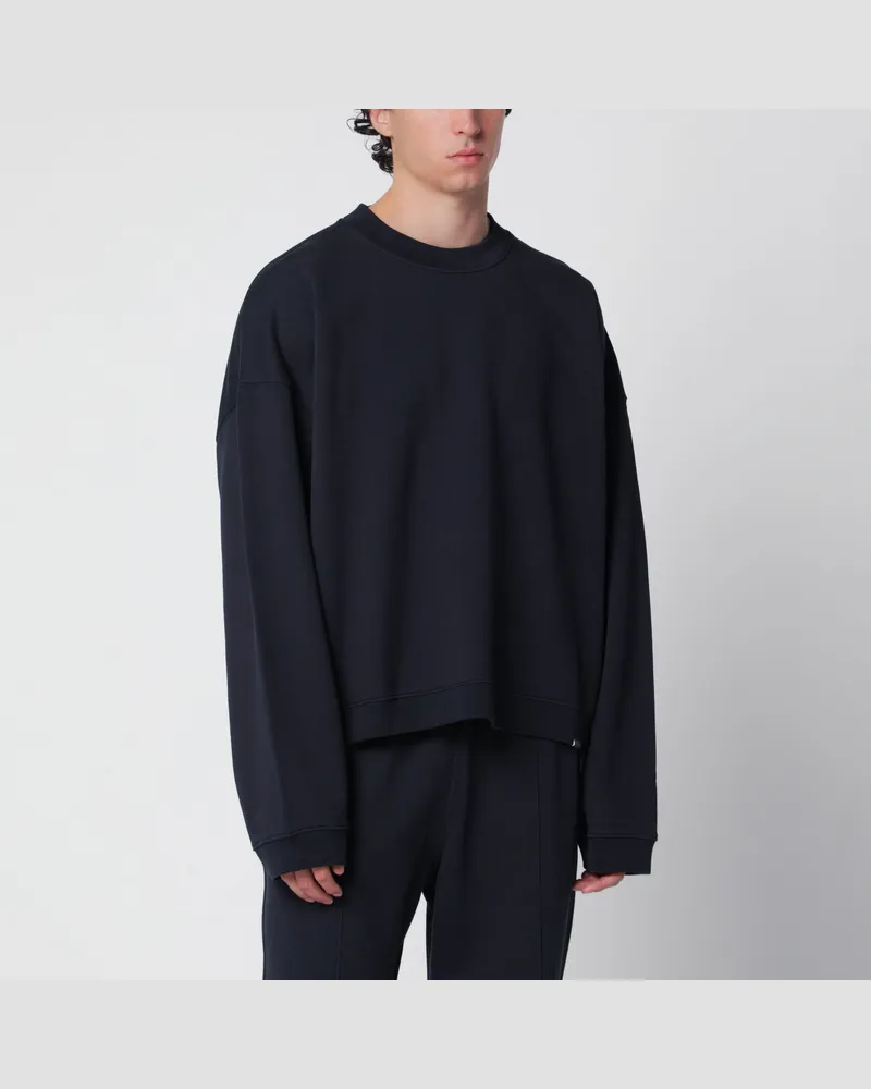 REPRESENT Sweatshirt mit Rundhalsausschnitt aus Baumwolle in Mitternachtsblau Blue