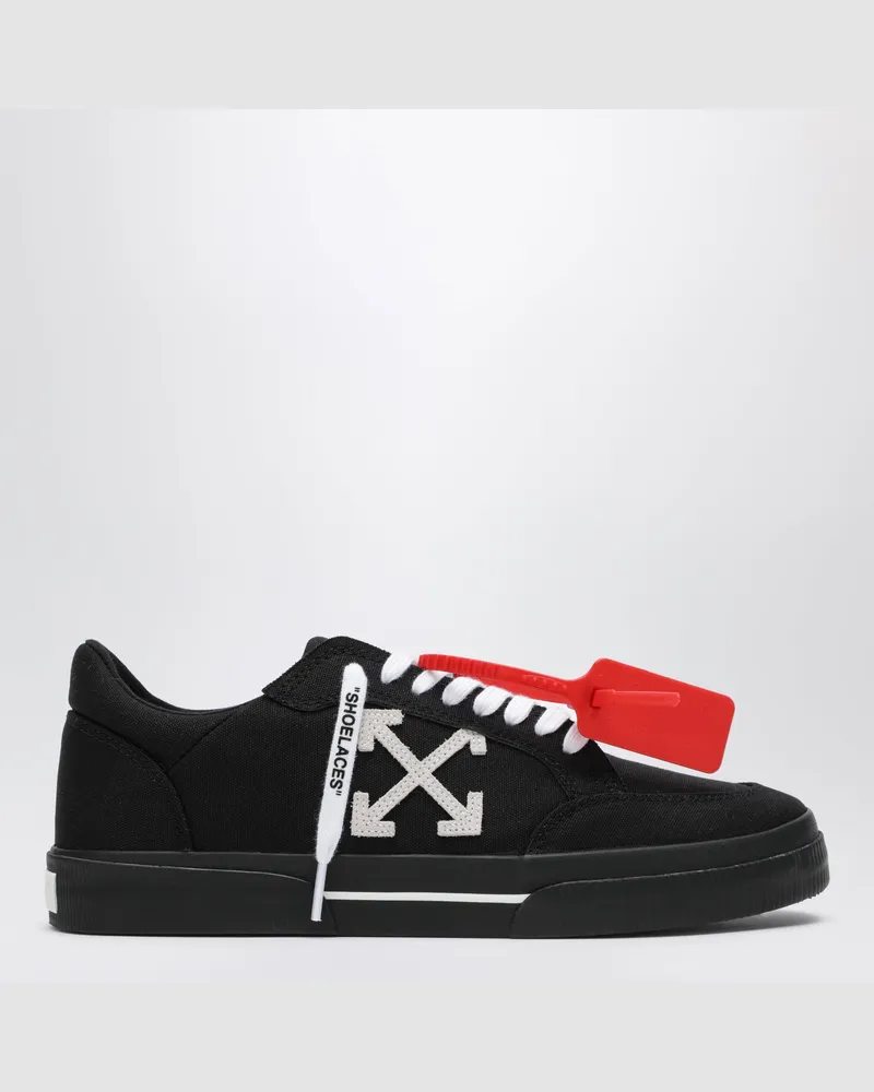 OFF-WHITE Schwarze/Weiße Vulcanized Low Sneakers Black