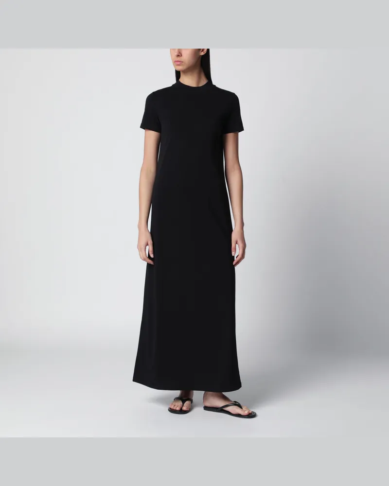 FRANKIE Shop T-Shirt-Kleid Malo aus Baumwolle in Schwarz Black