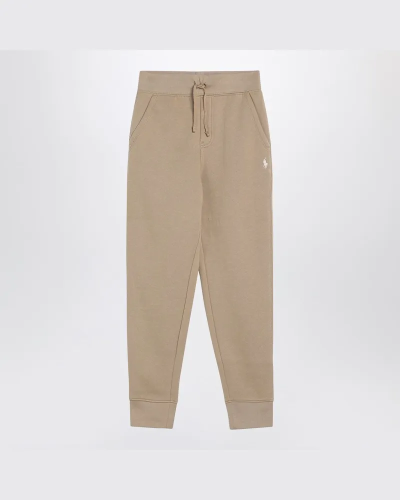 Ralph Lauren Khakifarbene Jogginghose aus Baumwollgemisch Grün