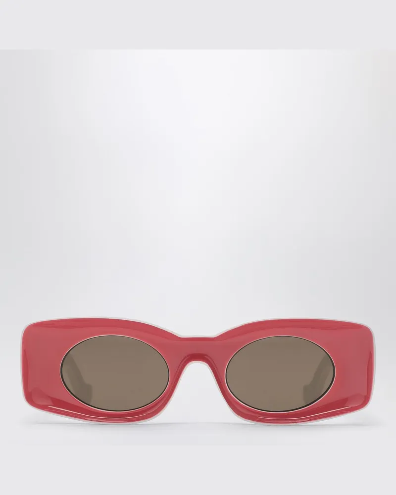 Loewe Rosa/weiße Sonnenbrille Paula Ibiza Rosa