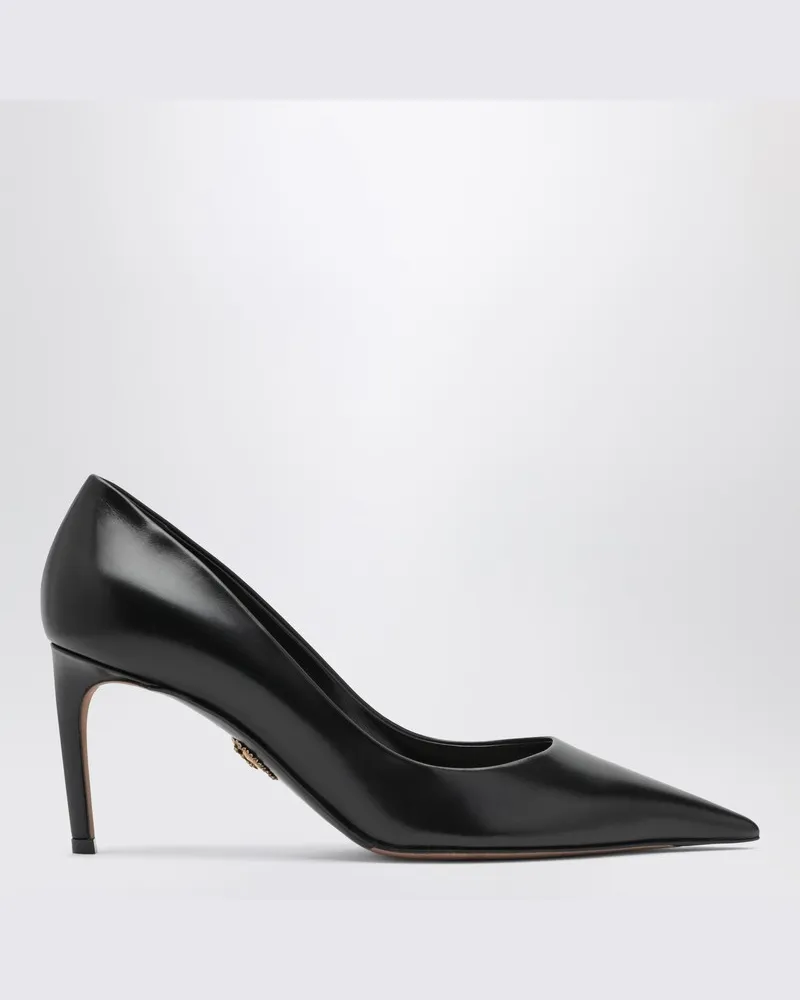 Dolce & Gabbana Schwarze Devotion-Pumps aus Kalbsleder Schwarz