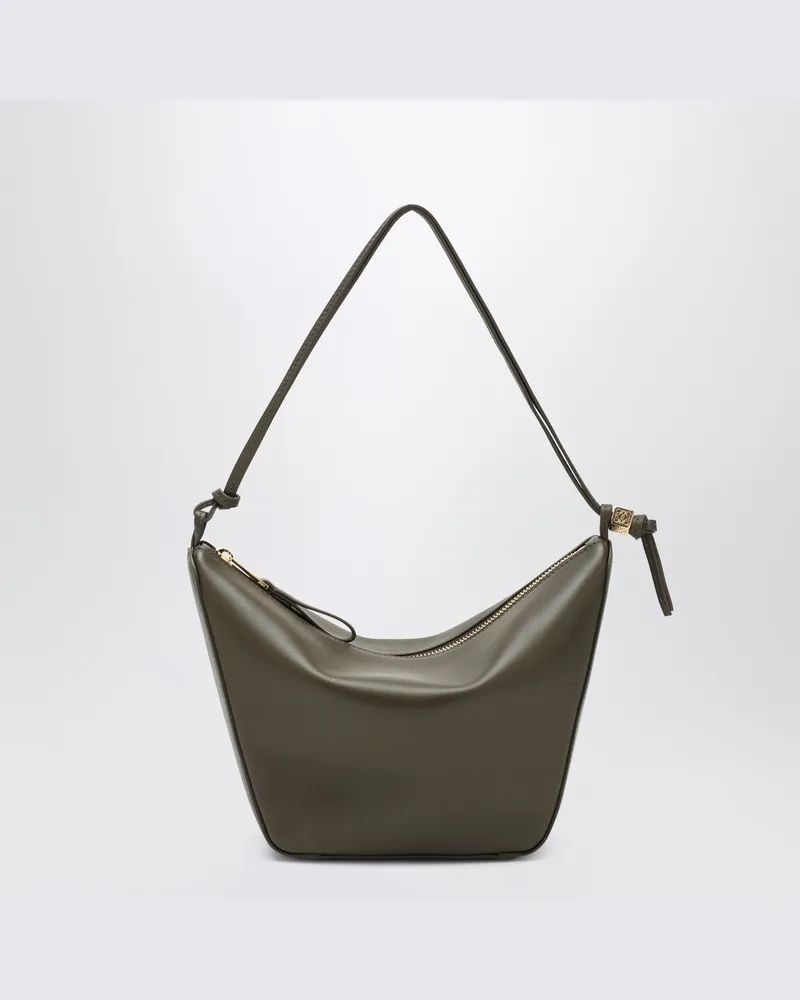 Loewe Hängematten-Hobo-Tasche mini khaki grün Grün