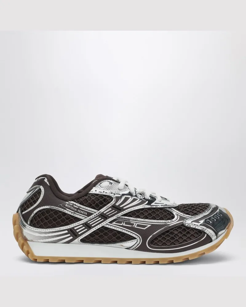 Bottega Veneta Sneaker Orbit in Fondant/Silber Braun