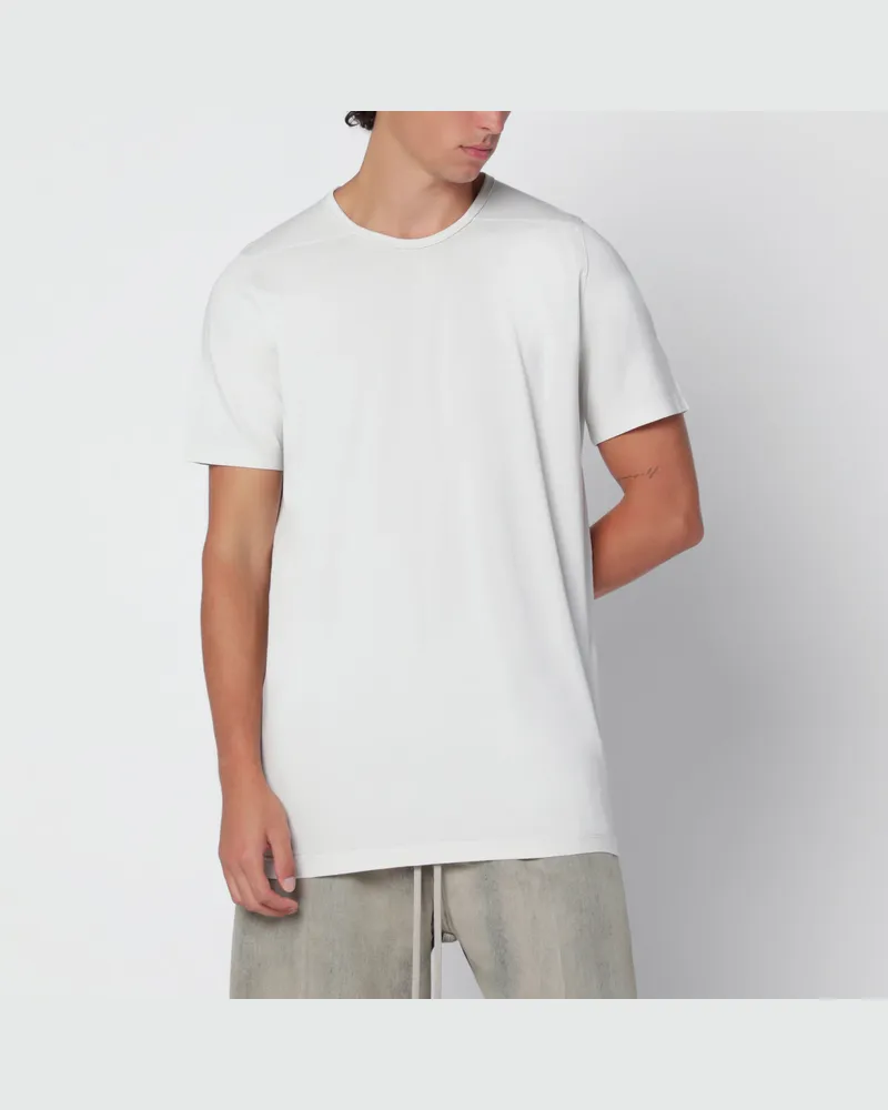 DRKSHDW by Rick Owens Level T-Shirt in Milchweiß aus Baumwolle White