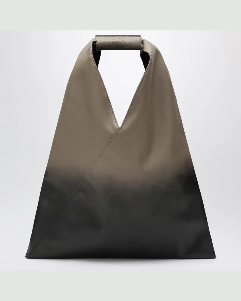 Maison Margiela Kleine braune Japanese Tasche mit Farbverlauf Black