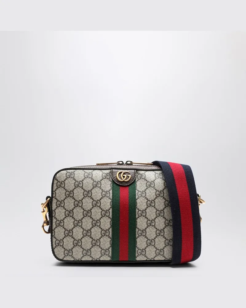 Gucci Schultertasche Ophidia GG Braun