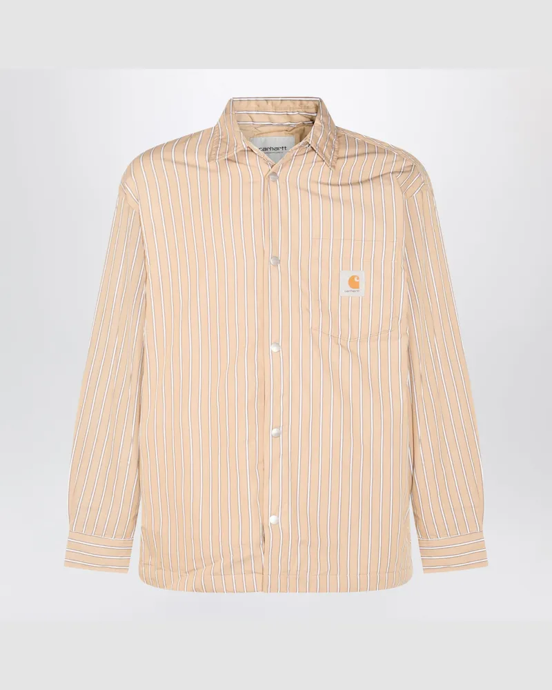 Carhartt WIP Grimsby Shirt-Jacke Dusty Brown Brown
