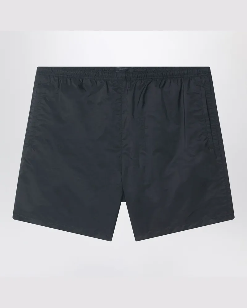 Prada Schwarze Badebekleidung aus Re-Nylon Black