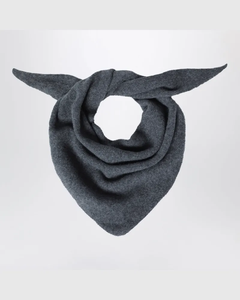 Le Bonnet Bandana aus Wolle und Caregora in Slate Grey Grey