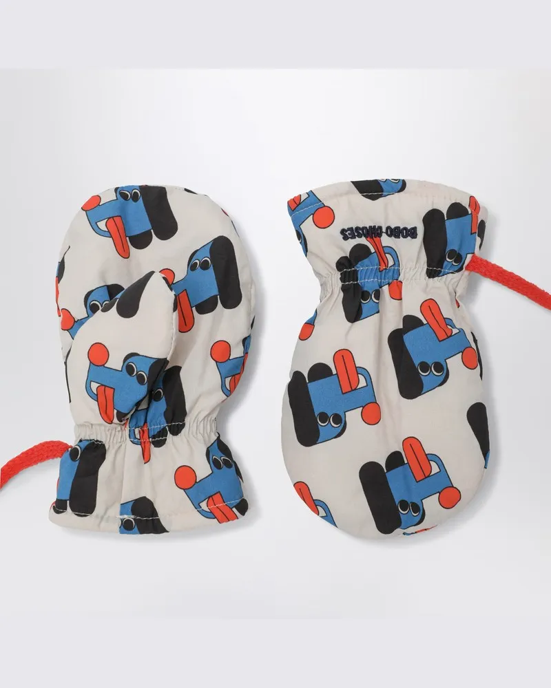 BOBO CHOSES Gepolsterte Doggy Mate Handschuhe Blau