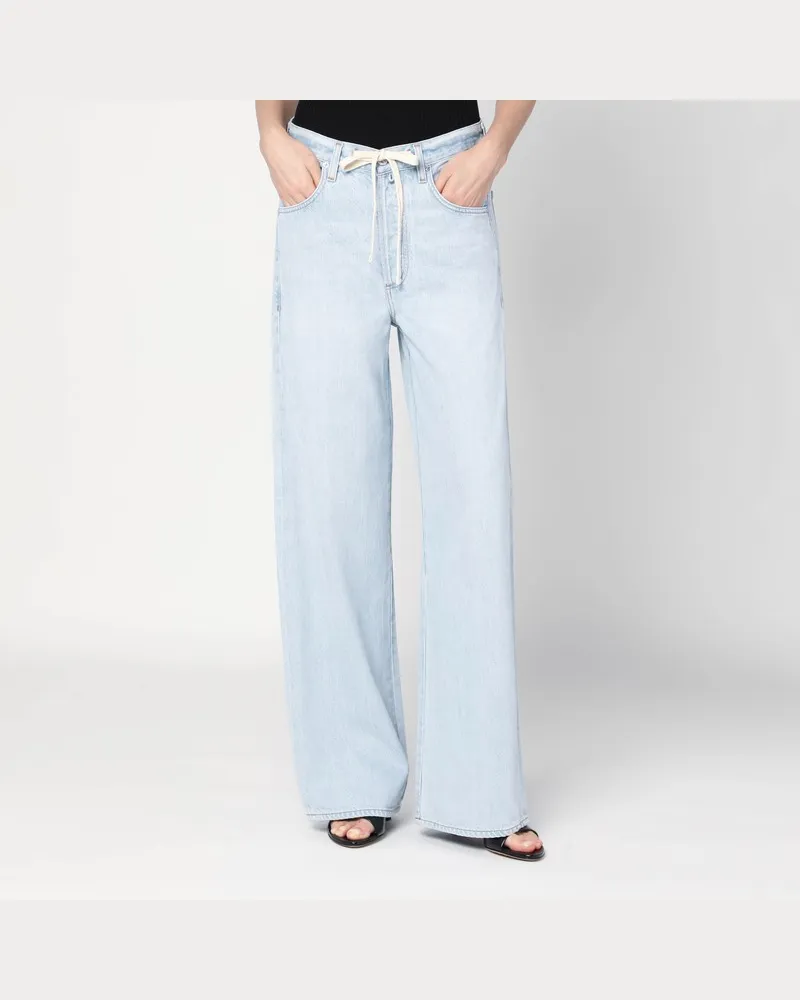 Citizens of humanity Brynn-Jeans blau mit Kordelzug Hellblau