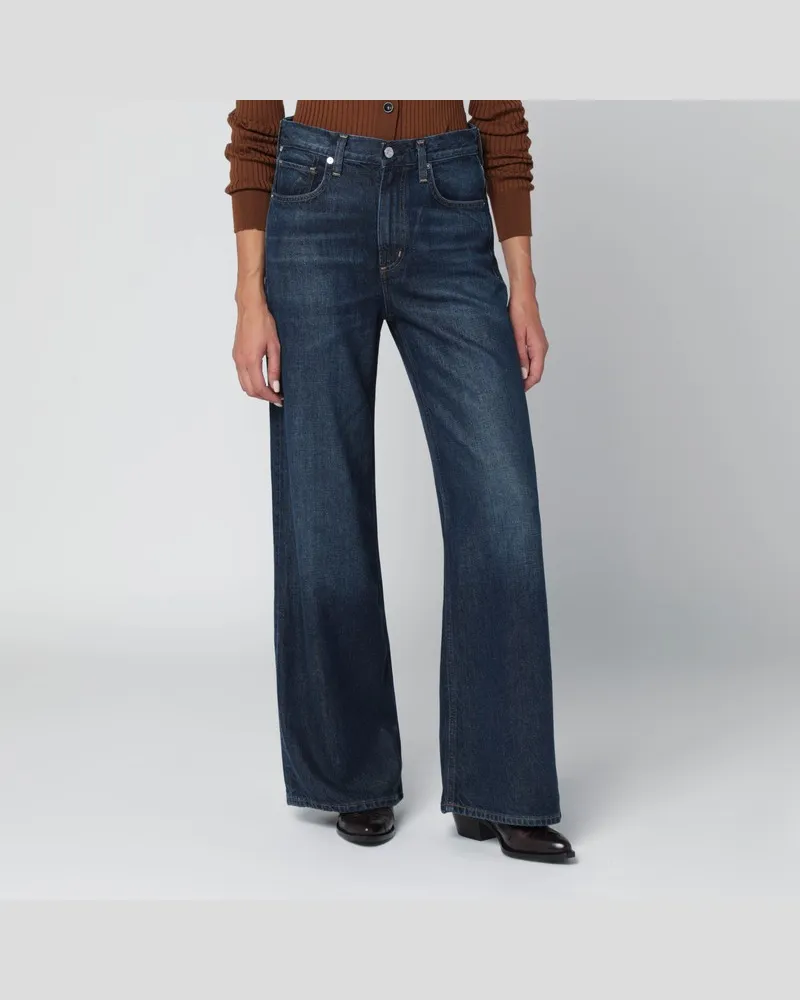 Citizens of humanity Blaue Gamut-Paloma-Baggy-Jeans Blau