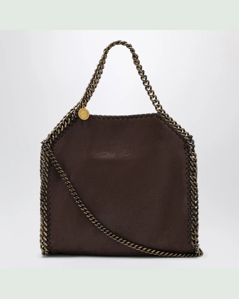 Stella McCartney Mahagoni Falabella Mini-Tragetasche Brown