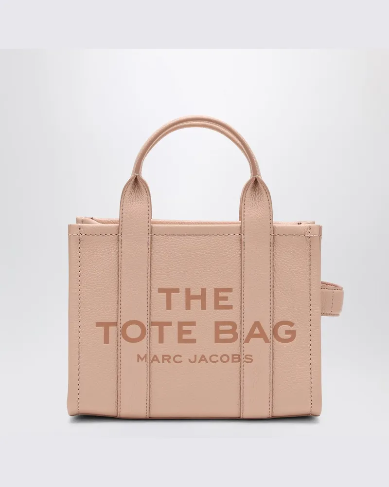 Marc Jacobs The Small Tote Bag Rose in Leder Rosa