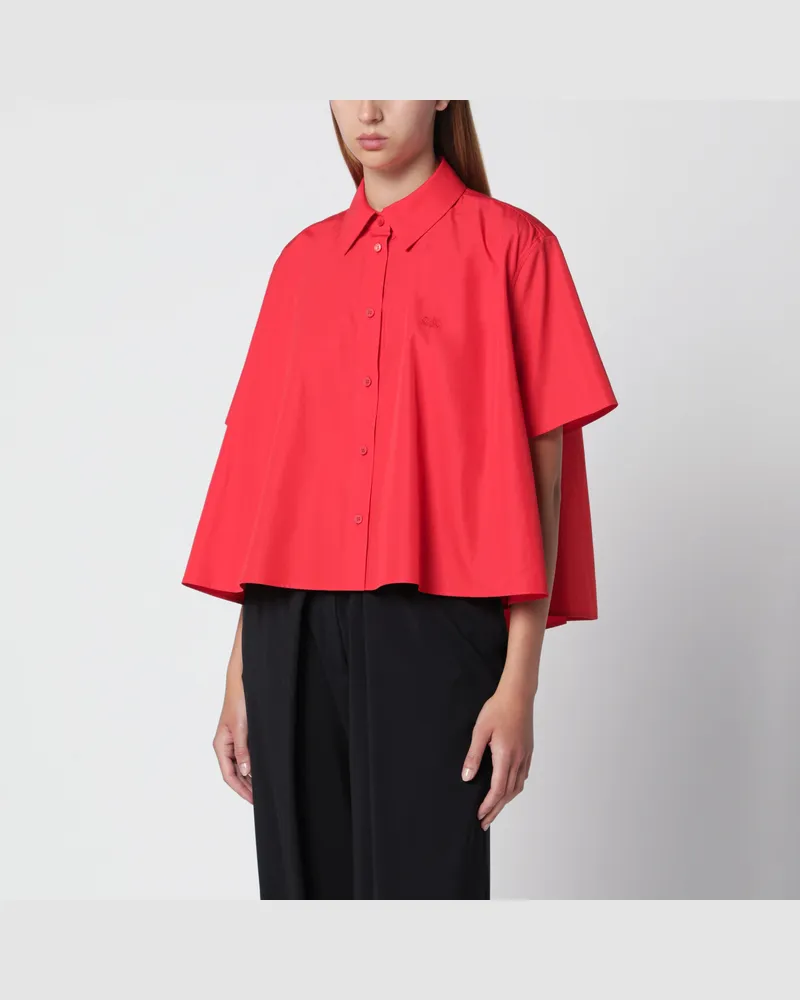 Loewe Rotes A-Linien-Hemd aus Baumwolle Red