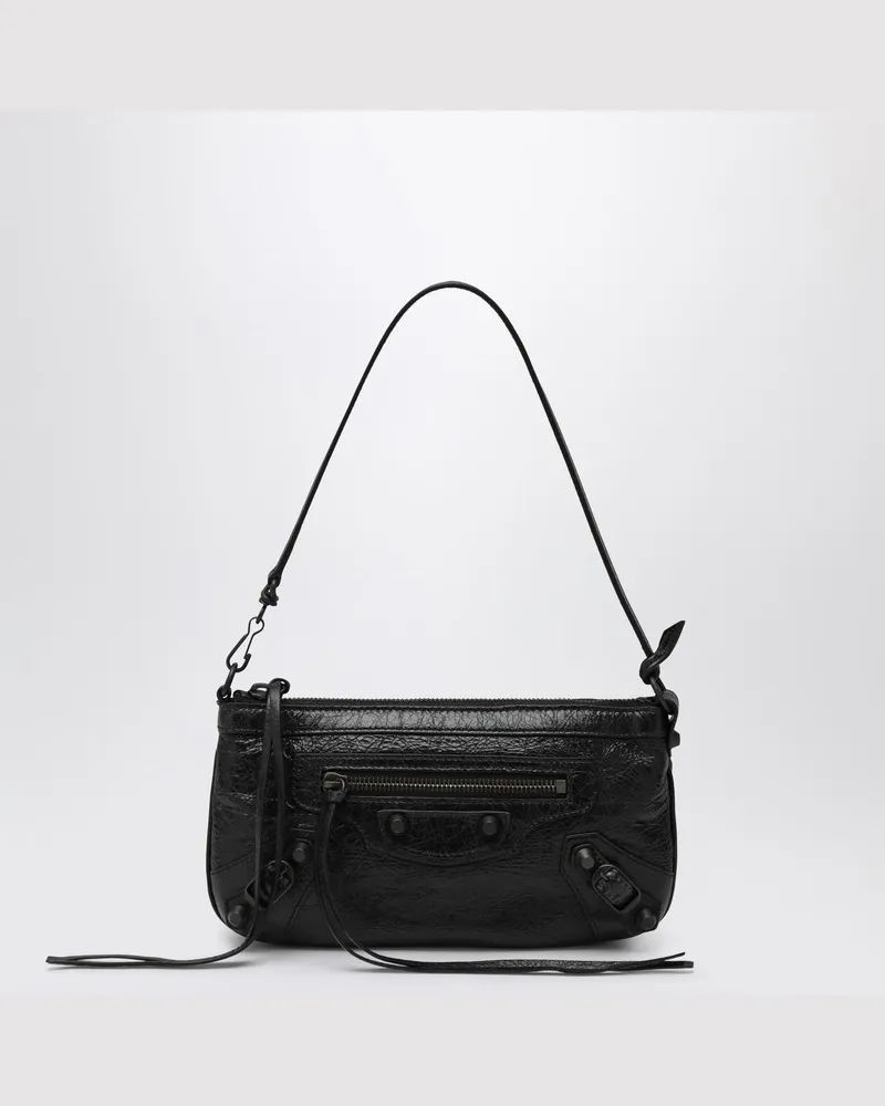 Balenciaga Schwarze Le City Schulterpouch Schwarz