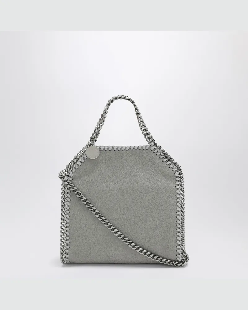 Stella McCartney Falabella Micro-Tote in Hellgrau Grey