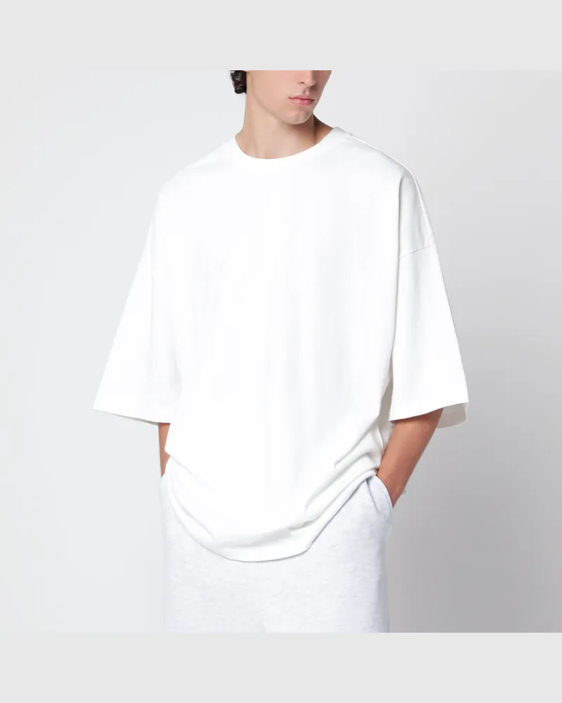 Entire Studios Heavy Boxy T-Shirt aus weißer Baumwolle White