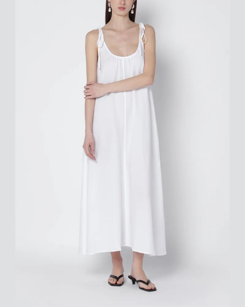 Anine Bing Weißes Kleid aus Leinenmix White